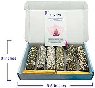 Smudge Stick Sample Kit - 6 Sticks Smudging Guide