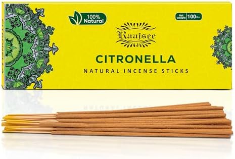 Raajsee Citronella Incense Sticks 100 gm Pack