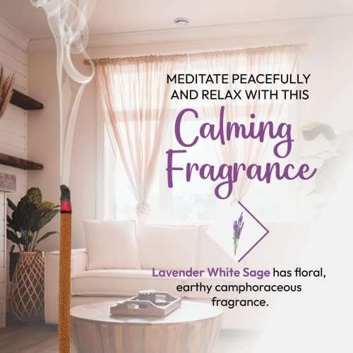 Sacred Elements Lavender White Sage Incense Sticks