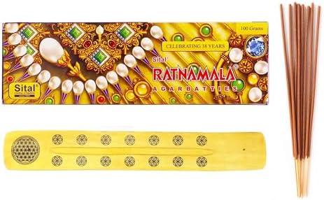 Hashcart Ratnamala Organic Incense Sticks 50 Pack