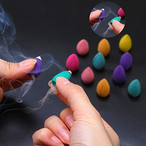 Aneco 180 Backflow Incense Cones 10 Mixed Natural Scents