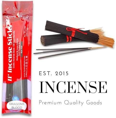 Aroma Depot Relax Vibes 11 Inch Incense Sticks Variety Set 500 Pack