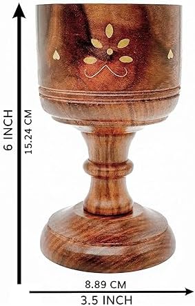 Sogra Wooden Incense Burner with Dhoop Stand