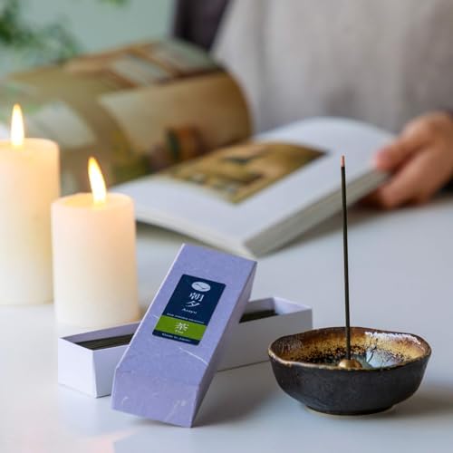 Asayu Japan Matcha Incense Sticks 20g Sample Low Smoke Non-Toxic