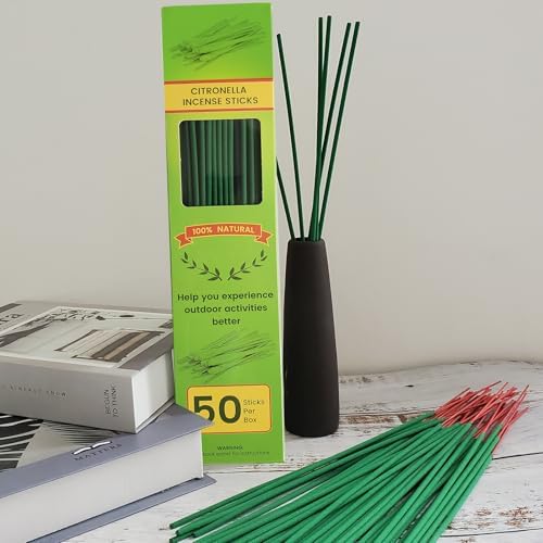 Citronella Incense Sticks 50 Pack Natural Aromatherapy