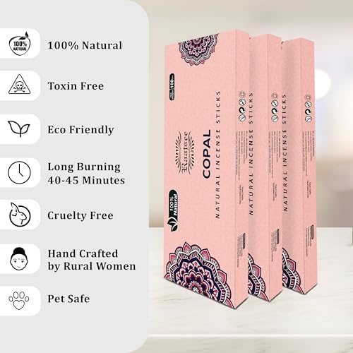 100 Natural Copal Incense Sticks 100 gm Pack