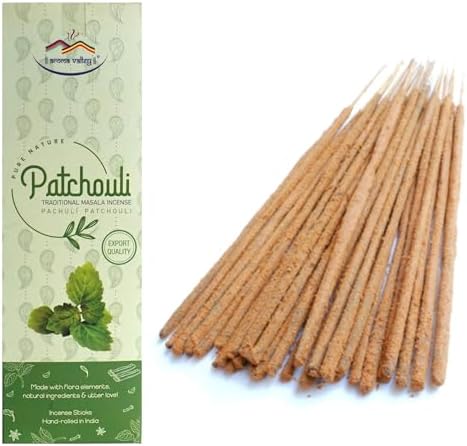 Patchouli Incense Sticks - 50 Sticks Approx - Natural Aroma