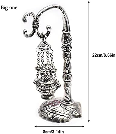 Brass Burners Hanging Censer Charcoal Incense Holder Cross Decor
