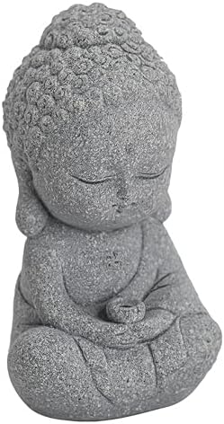 Buddha Incense Holder - Sakyamuni Blue Sandstone Burner