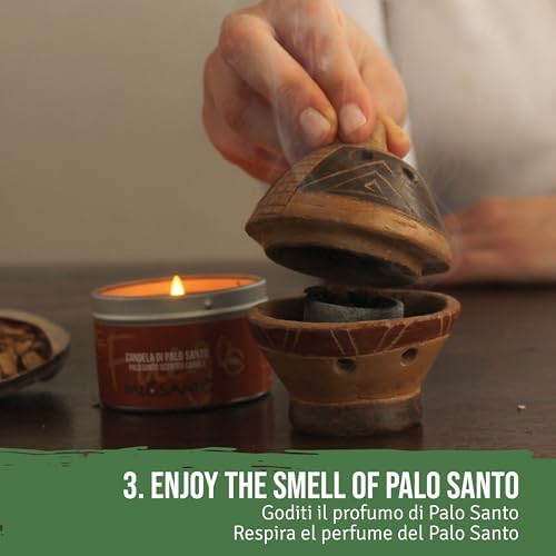 PALOSANTO Natural Incense Grains - 80g for Meditation Yoga