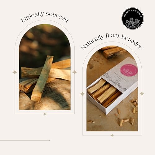 12 Premium Palo Santo Sticks from Ecuador - Natural Wild Harvested Sustainable