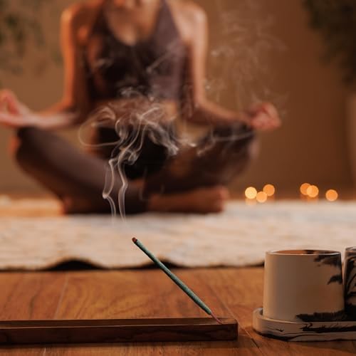 White Copal Incense Sticks - 20 Sticks for Meditation Yoga and Spiritual Cleansing
