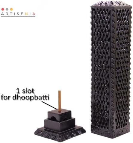 Handmade Soapstone Incense Stick Tower Holder