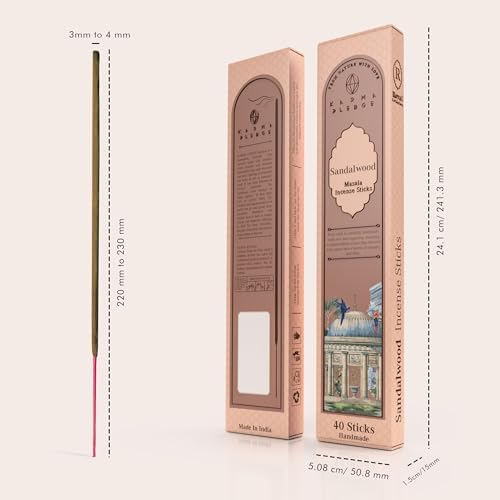 Karma Pledge Sandalwood Incense Sticks 40 Pack