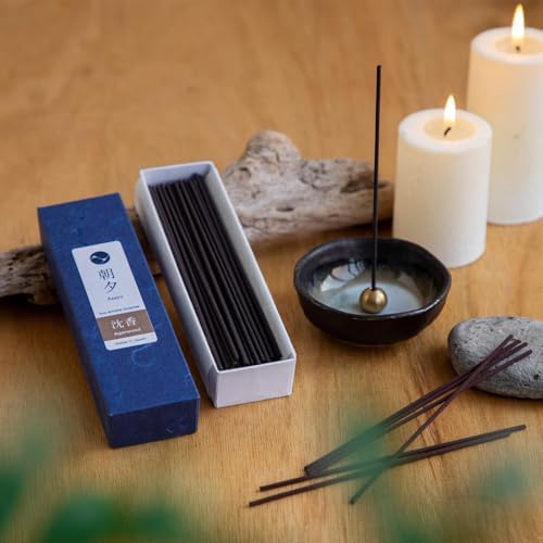Asayu Japan Natural Agarwood Incense Sticks Sample Size
