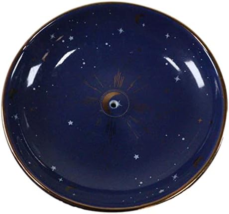 Mystic Starry Sky Incense Holder Ceramic Decor