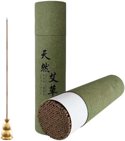 Natural Mugwort Incense Sticks for Meditation and Spiritual Cleansing