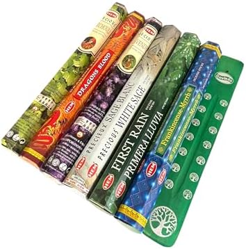 Govinda Hem Incense Sticks Variety Pack with Holder