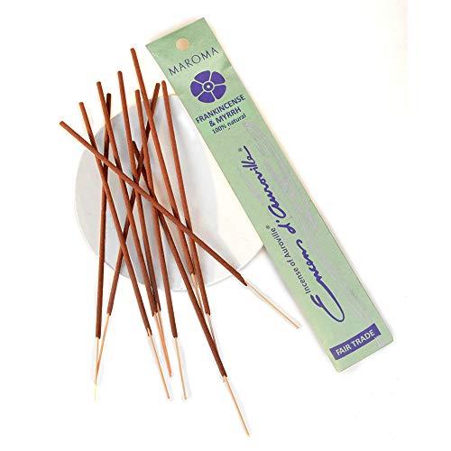 Maroma EDA Incense Frankincense Myrrh 10 Count
