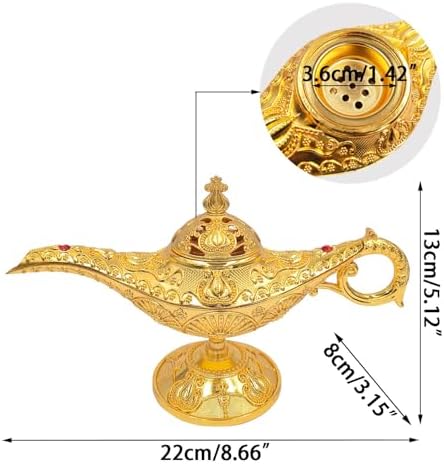 Vintage Aladdin Genie Lamp Incense Holder