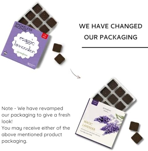 Magic Lavender Incense Bricks Refill Pack 3x9 by Aromafume
