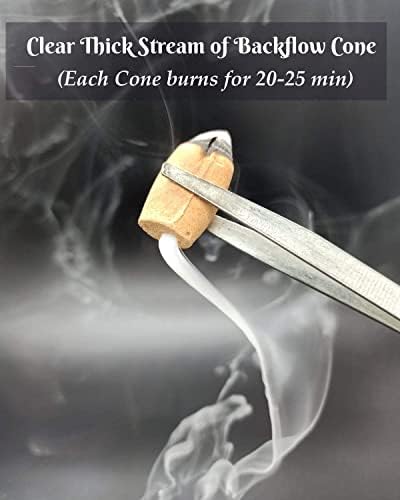 Calmveda Palo Santo Backflow Incense Cones - 40 Units