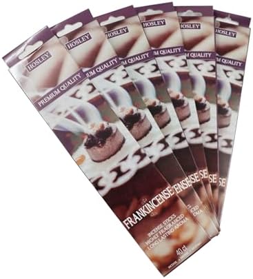 Hosley Frankincense Incense Sticks 240 Pack for Wellness