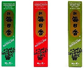 Nippon Kodo Morning Star Incense Bundle 3x50 Sticks 1