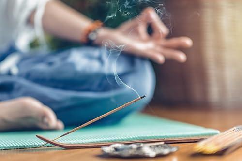 Moon and Stars Incense Holder - Celestial Design for Single Stick