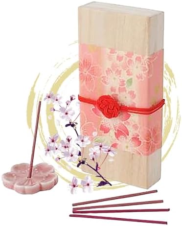 Hasegawa Japanese Sakura Incense Set 2 Varieties 30 Sticks