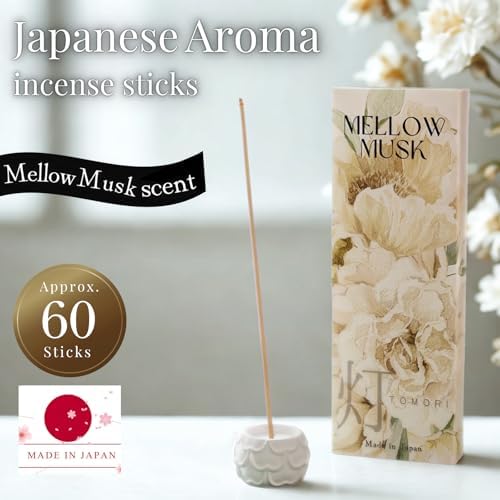Luxury Japanese Incense Sticks 60pcs Calming Aromatherapy