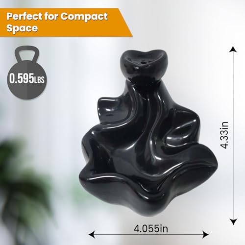 Ceramic Backflow Incense Holder Waterfall Burner Set