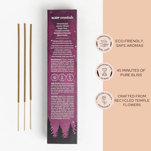 Carnatia Sleep Essentials Incense Sticks Set of 6