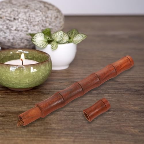 Healifty 3 Pcs Bamboo Agarwood Incense Holder Set