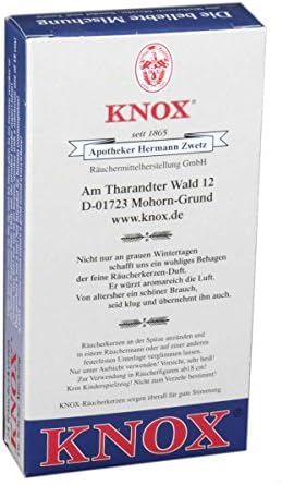 Knox Variety Pack German Incense Cones