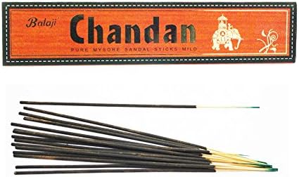 Balaji Chandan Pure Mysore Sandal Incense Sticks