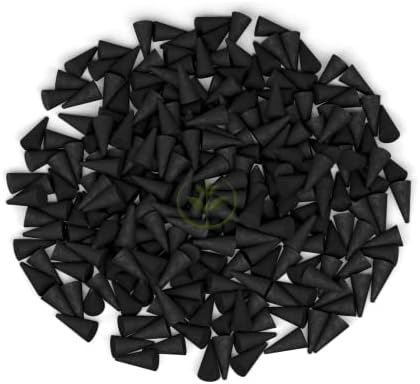 Lavender Charcoal Incense Cones 1 Inch 50 Pack Handmade Hand Dipped