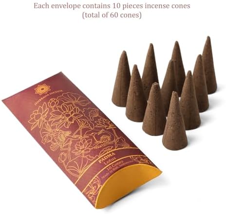 Jembrana Incense Cones - 6 Scents Mix 60 Total