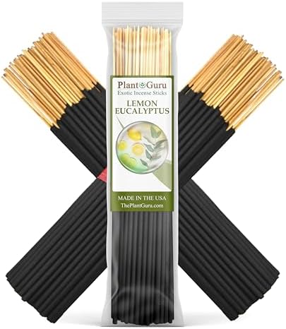 Lemon Eucalyptus Incense Sticks 7 Inch - 85-100 Per Bundle
