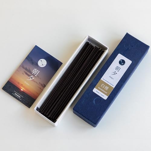 Asayu Japan Natural Sandalwood Incense Sticks Sample Size 20g