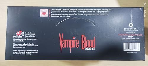 Vampire Blood Incense Sticks Agarbathi 15g Boxes 12