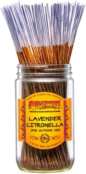 Wild Berry Lemon Citronella Incense Sticks 100 Count