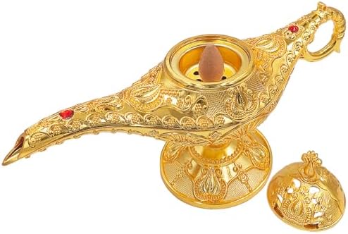 Vintage Aladdin Genie Lamp Incense Holder
