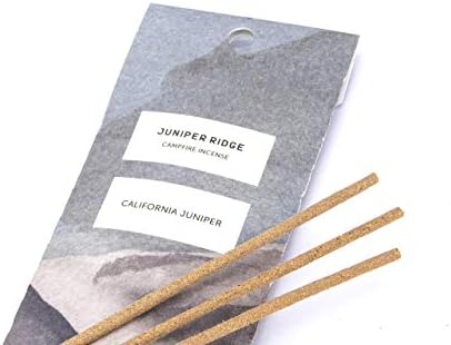 Juniper Ridge Natural Campfire Incense Sticks - 20 Count