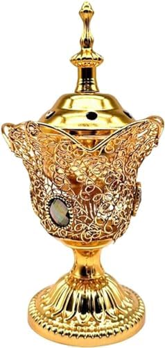 Gold Electric Incense Burner Holder for Home Decor