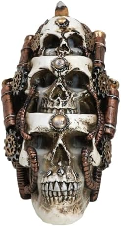Ebros Gift Steampunk Incense Holder Set
