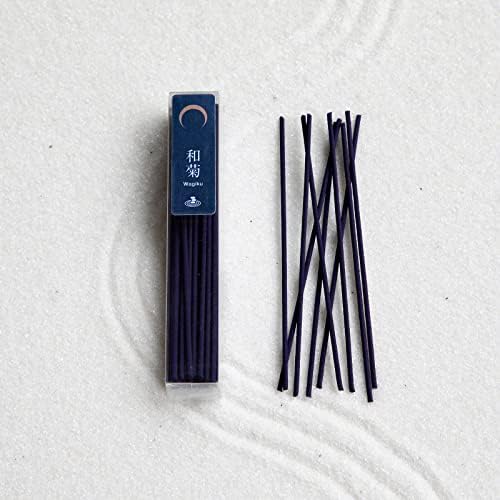 Asayu Japan Low Smoke Incense Sticks - Zen Set for Yoga and Meditation