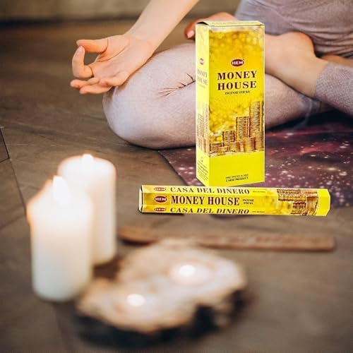 HEM Money House Incense Sticks 120 Sticks 6 Boxes