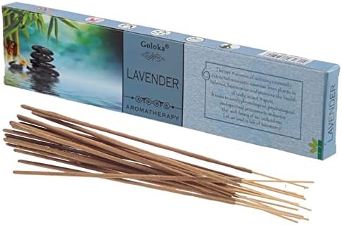Goloka Aroma Lavender 15 Sticks Pack 12 Boxes