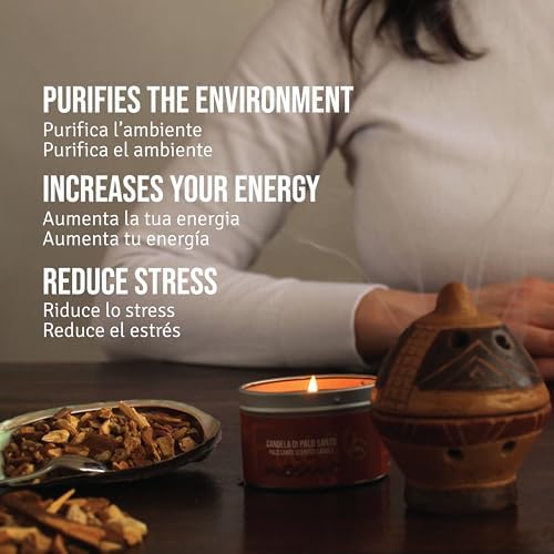PALOSANTO Natural Incense Grains - 80g for Meditation Yoga